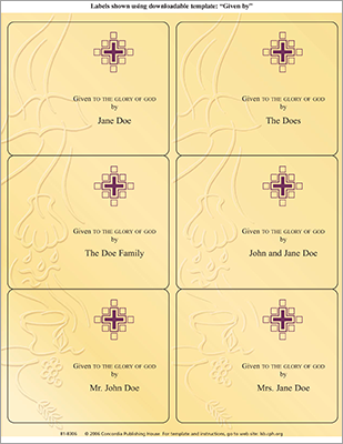 Free Downloadable Resources | Lutheran Service Book